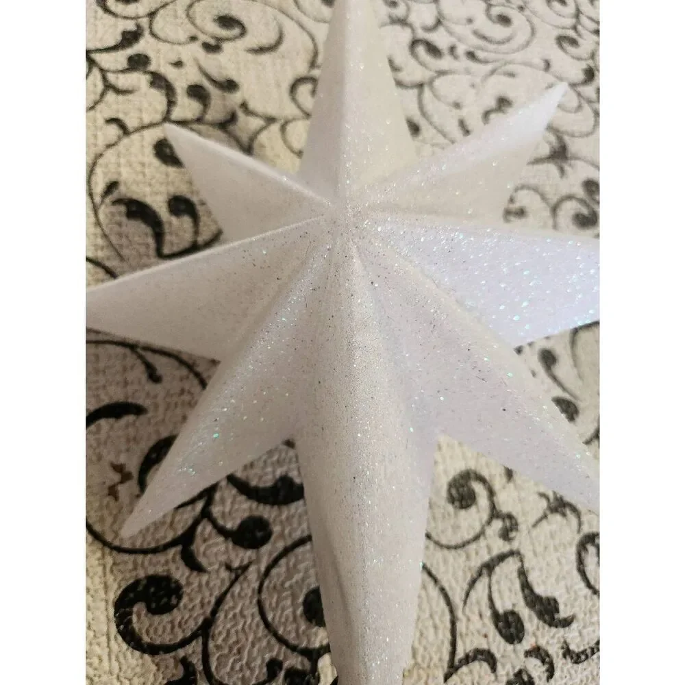 Glittery Star Tree Topper